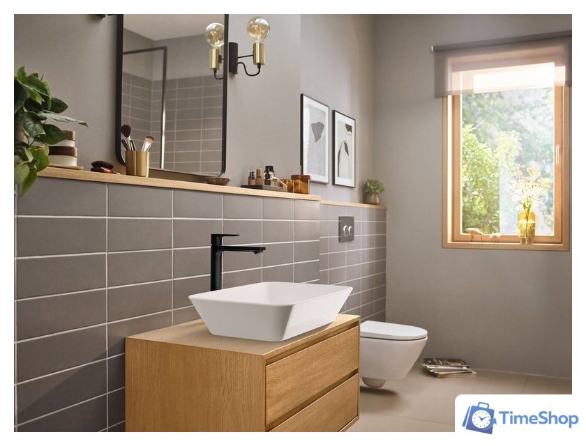 Смеситель Hansgrohe Rebris E 72581670 - Изображение №4 — Интернет-магазин Time-Shop