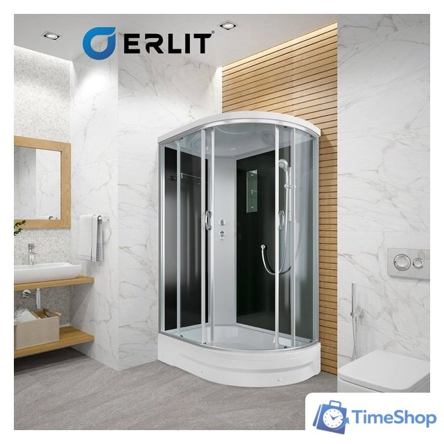 Душевая кабина Erlit ER351226L-C2-RUS - Изображение №2 — Интернет-магазин Time-Shop