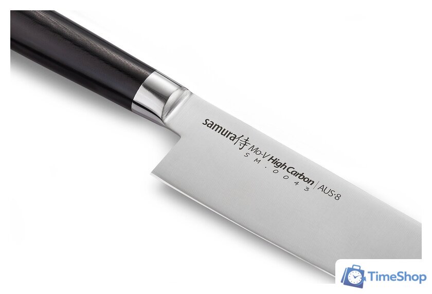 Кухонный нож Samura Mo-V SM-0043 - Изображение №4 — Интернет-магазин Time-Shop