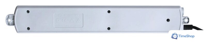 Сетевой фильтр ZIS Pilot S 6 розеток, 10 м, серый - Изображение №4 — Интернет-магазин Time-Shop