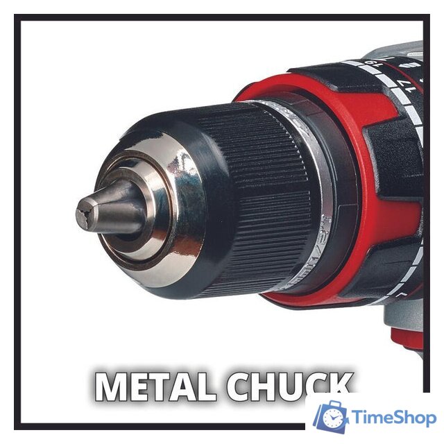 Ударная дрель-шуруповерт Einhell TP-CD 18/80 Li-i BL-Solo 4514305 (без АКБ) - Изображение №12 — Интернет-магазин Time-Shop