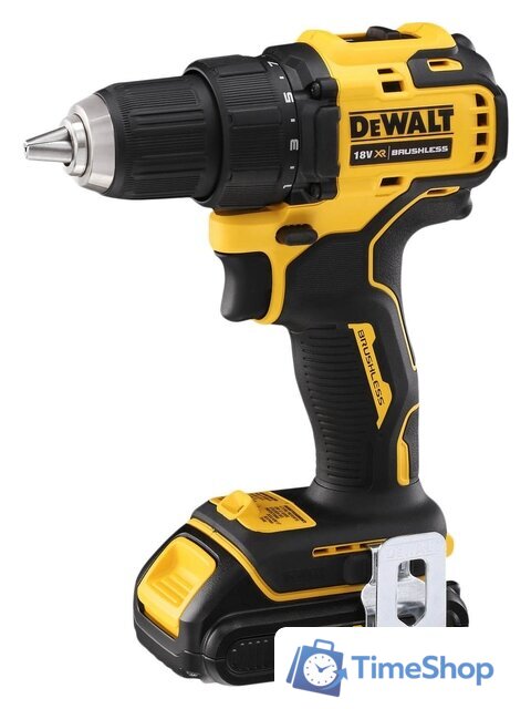 Дрель-шуруповерт DeWalt DCD708S2T (с 2-мя АКБ, кейс) - Изображение №1 — Интернет-магазин Time-Shop