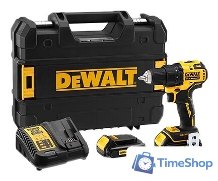 Дрель-шуруповерт DeWalt DCD708S2T (с 2-мя АКБ, кейс) - Изображение №2 — Интернет-магазин Time-Shop