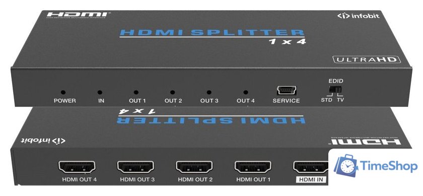 Переключатель Infobit iSwitch 104 - Изображение №1 — Интернет-магазин Time-Shop
