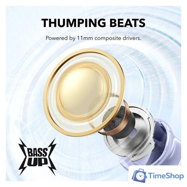 Наушники Anker Soundcore P40i (сиреневый) - Изображение №4 — Интернет-магазин Time-Shop