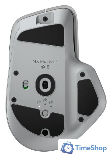 Мышь Logitech MX Master 4 (серый) - Изображение №7 — Интернет-магазин Time-Shop