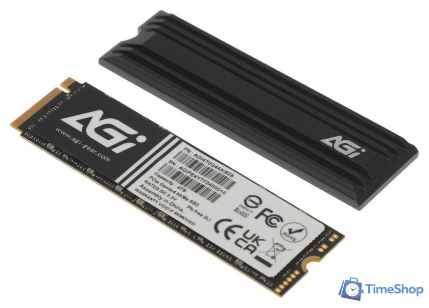 SSD AGI AI828 4TB AGI4T0G44AI828 - Изображение №3 — Интернет-магазин Time-Shop