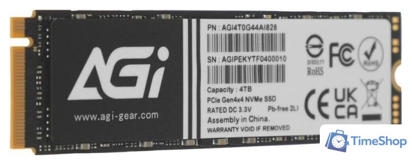 SSD AGI AI828 4TB AGI4T0G44AI828 - Изображение №5 — Интернет-магазин Time-Shop