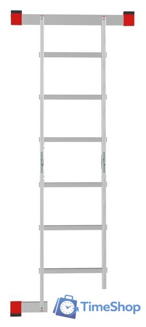 Лестница-трансформер Новая высота NV 331 шарнирная 2x3 ступени - Изображение №5 — Интернет-магазин Time-Shop