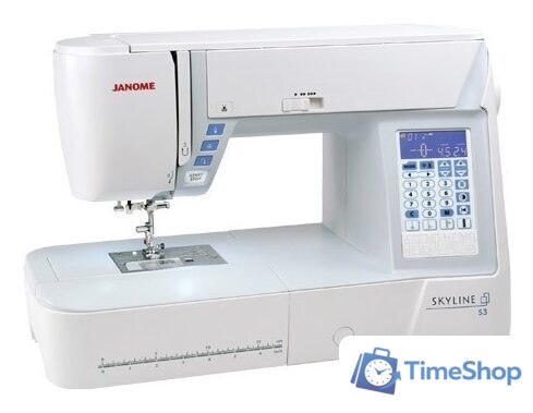 Компьютерная швейная машина Janome Skyline S3 - Изображение №3 — Интернет-магазин Time-Shop