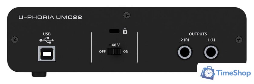 Аудиоинтерфейс Behringer U-Phoria UMC22 - Изображение №2 — Интернет-магазин Time-Shop