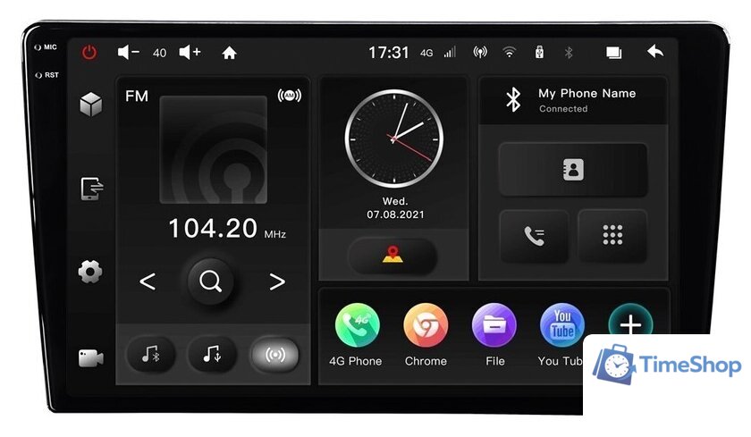 USB-магнитола Incar TMX2-7710-3 - Изображение №1 — Интернет-магазин Time-Shop