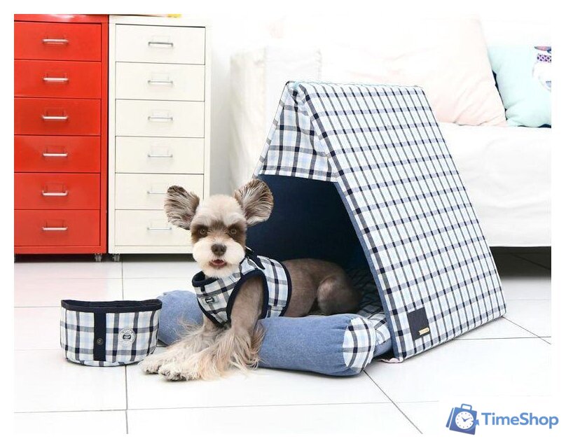 Домик Puppia Neil House PLSA-AU1618-NY-FR (синий) - Изображение №2 — Интернет-магазин Time-Shop