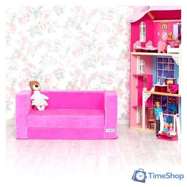 Бескаркасный диван Paremo Классик PCR316-05 (розовый) - Изображение №6 — Интернет-магазин Time-Shop