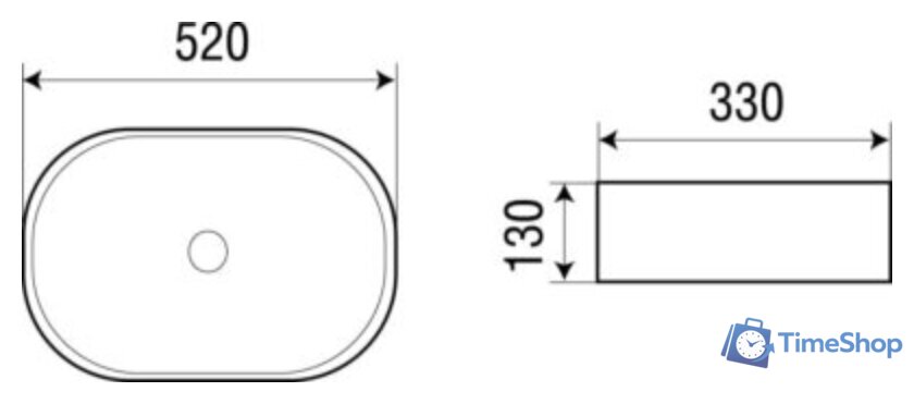Умывальник WeltWasser Elbach 1048 - Изображение №3 — Интернет-магазин Time-Shop