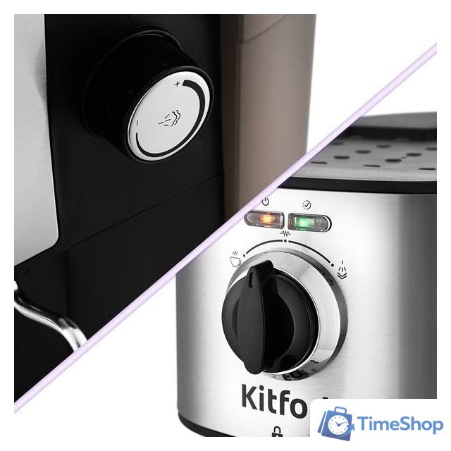 Рожковая кофеварка Kitfort KT-753 - Изображение №5 — Интернет-магазин Time-Shop