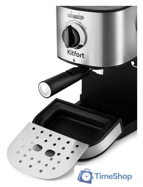 Рожковая кофеварка Kitfort KT-753 - Изображение №3 — Интернет-магазин Time-Shop