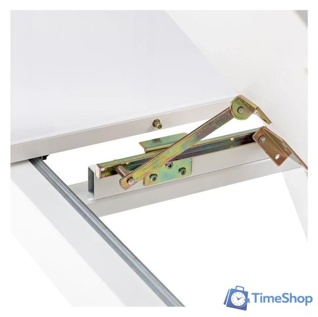 Кухонный стол Мебель Импэкс Leset Капри (белый/стекло белое) - Изображение №7 — Интернет-магазин Time-Shop