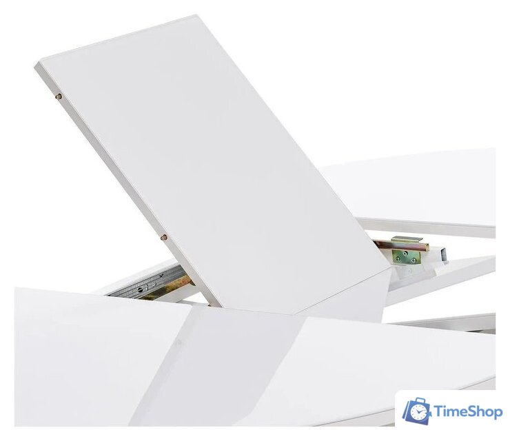 Кухонный стол Мебель Импэкс Leset Капри (белый/стекло белое) - Изображение №5 — Интернет-магазин Time-Shop