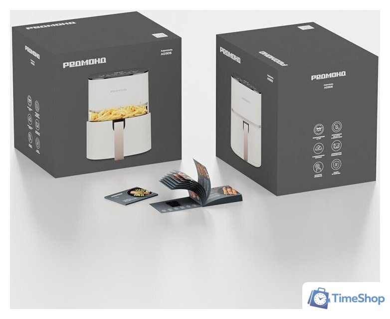 Аэрогриль (аэрофритюрница) Redmond (Редмонд) AG1906 - Изображение №10 — Интернет-магазин Time-Shop
