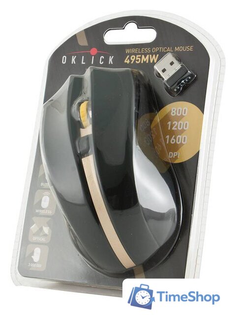 Мышь Оклик 495MW [998168] - Изображение №7 — Интернет-магазин Time-Shop