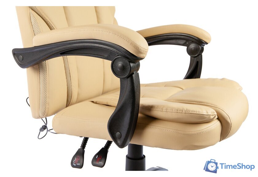 Офисное кресло Calviano 1588 (бежевый) - Изображение №5 — Интернет-магазин Time-Shop