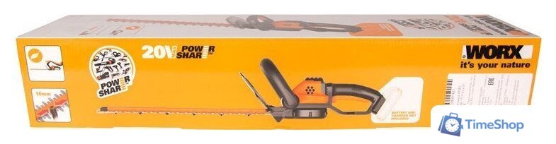 Кусторез Worx WG261E (с 1-им АКБ) - Изображение №5 — Интернет-магазин Time-Shop