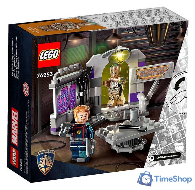 Конструктор LEGO Marvel Super Heroes 76253 Штаб-квартира Стражей Галактики - Изображение №4 — Интернет-магазин Time-Shop