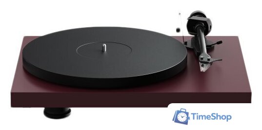 Виниловый проигрыватель Pro-Ject Debut Evo 2 Satin Wine Red (Pick it MM EVO) - Изображение №1 — Интернет-магазин Time-Shop