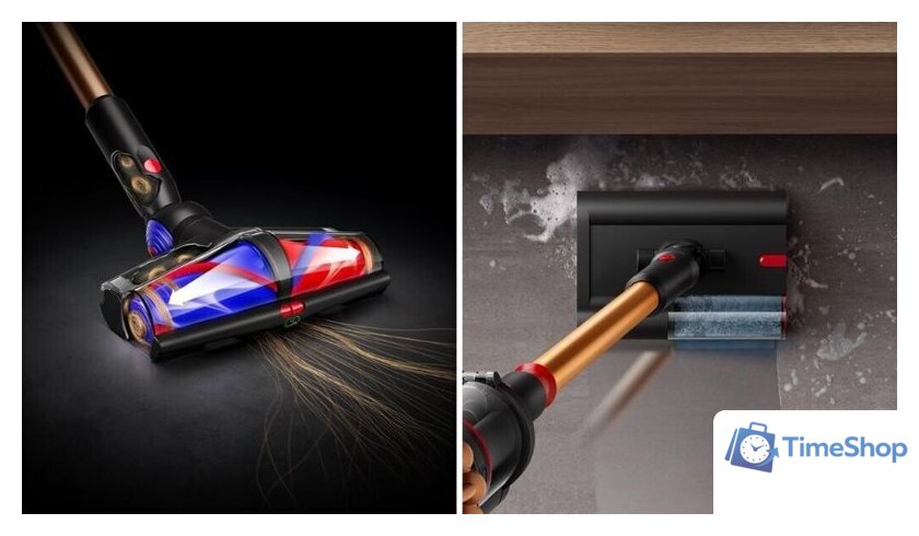 Пылесос Dyson V16 Piston Animal 495948-01 (матовый черный/медный) - Изображение №9 — Интернет-магазин Time-Shop