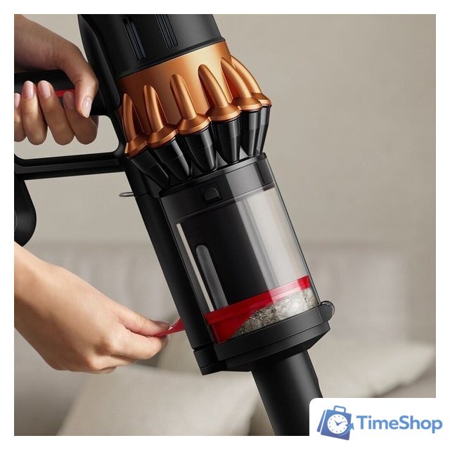 Пылесос Dyson V16 Piston Animal 495948-01 (матовый черный/медный) - Изображение №13 — Интернет-магазин Time-Shop