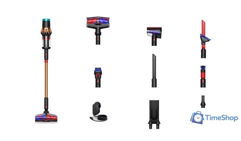 Пылесос Dyson V16 Piston Animal 495948-01 (матовый черный/медный) - Изображение №2 — Интернет-магазин Time-Shop