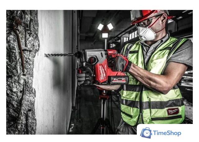 Перфоратор Milwaukee M18 FUEL FH-0X 4933478500 (без АКБ, кейс) - Изображение №7 — Интернет-магазин Time-Shop