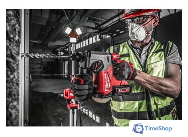 Перфоратор Milwaukee M18 FUEL FH-0X 4933478500 (без АКБ, кейс) - Изображение №4 — Интернет-магазин Time-Shop