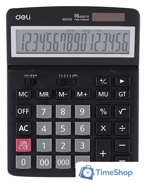 Бухгалтерский калькулятор Deli 39259 - Изображение №1 — Интернет-магазин Time-Shop