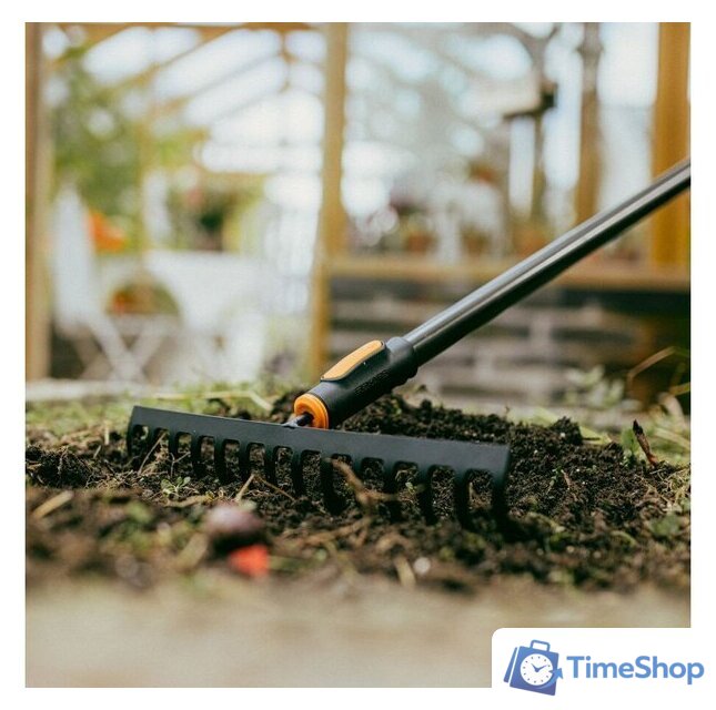 Грабли зубчатые Fiskars 1080677 - Изображение №6 — Интернет-магазин Time-Shop