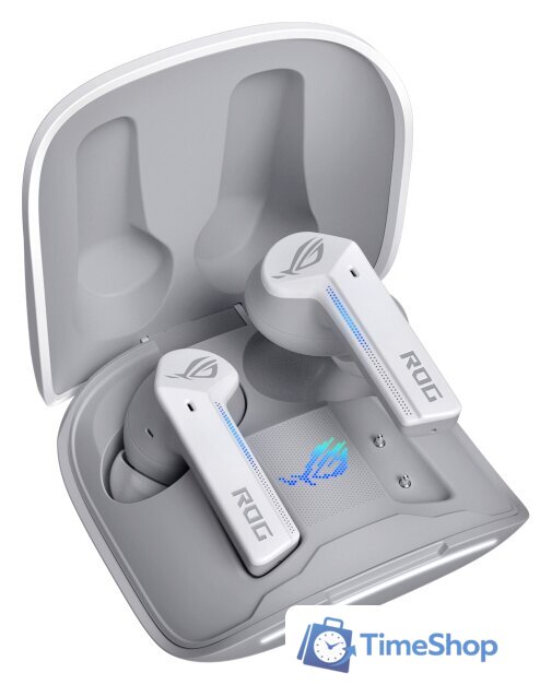 Наушники ASUS ROG Cetra True Wireless Moonlight White - Изображение №1 — Интернет-магазин Time-Shop