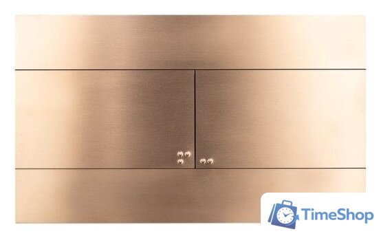 Панель смыва OLI Slim 889312 INOX (бронза/медь) - Изображение №1 — Интернет-магазин Time-Shop