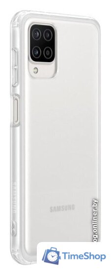 Чехол для телефона Samsung Silicone Cover для Galaxy A12 (белый) - Изображение №2 — Интернет-магазин Time-Shop