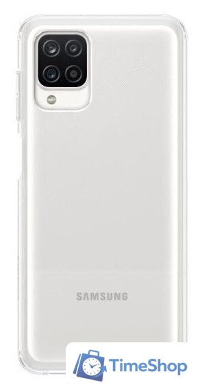 Чехол для телефона Samsung Silicone Cover для Galaxy A12 (белый) - Изображение №1 — Интернет-магазин Time-Shop