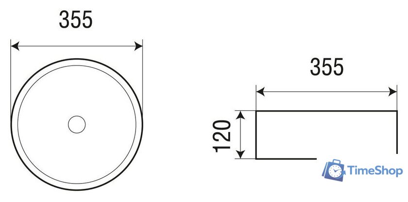 Умывальник WeltWasser Elbach 3134 MBL - Изображение №4 — Интернет-магазин Time-Shop