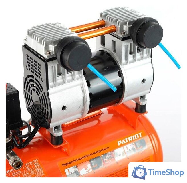 Компрессор Patriot WO 24-220 - Изображение №9 — Интернет-магазин Time-Shop