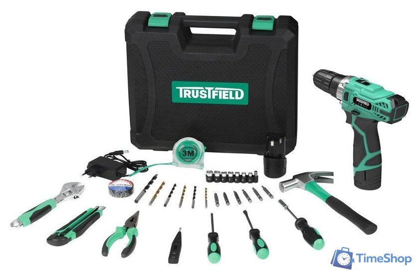 Дрель-шуруповерт Trustfield ETCD-12.1.1-Set (с 2-мя АКБ, кейс) - Изображение №5 — Интернет-магазин Time-Shop