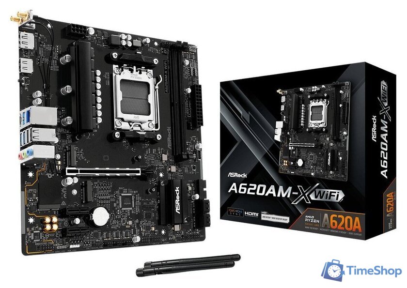 Материнская плата ASRock A620AM-X WiFi - Изображение №5 — Интернет-магазин Time-Shop