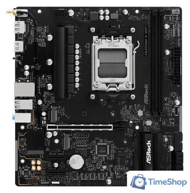 Материнская плата ASRock A620AM-X WiFi - Изображение №1 — Интернет-магазин Time-Shop