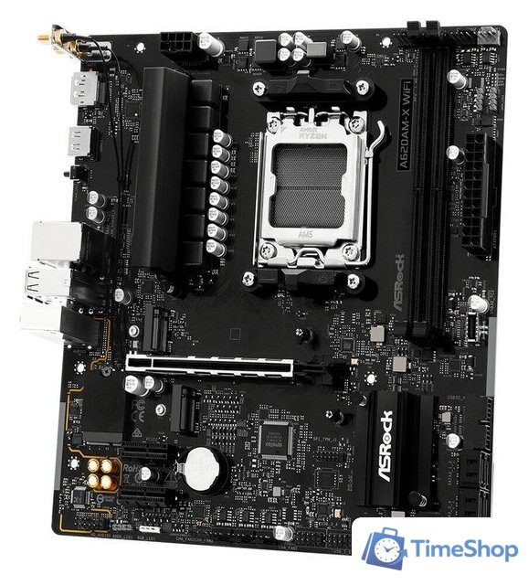 Материнская плата ASRock A620AM-X WiFi - Изображение №3 — Интернет-магазин Time-Shop