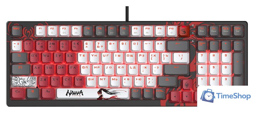 Клавиатура A4Tech Bloody S98 Naraka (Bloody BLMS Red) - Изображение №1 — Интернет-магазин Time-Shop