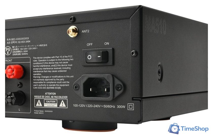 AV ресивер JBL MA510 (черный) - Изображение №7 — Интернет-магазин Time-Shop