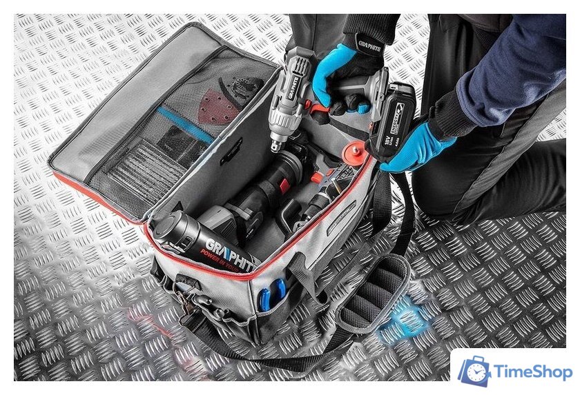 Сумка для инструментов GRAPHITE 58G021 - Изображение №2 — Интернет-магазин Time-Shop