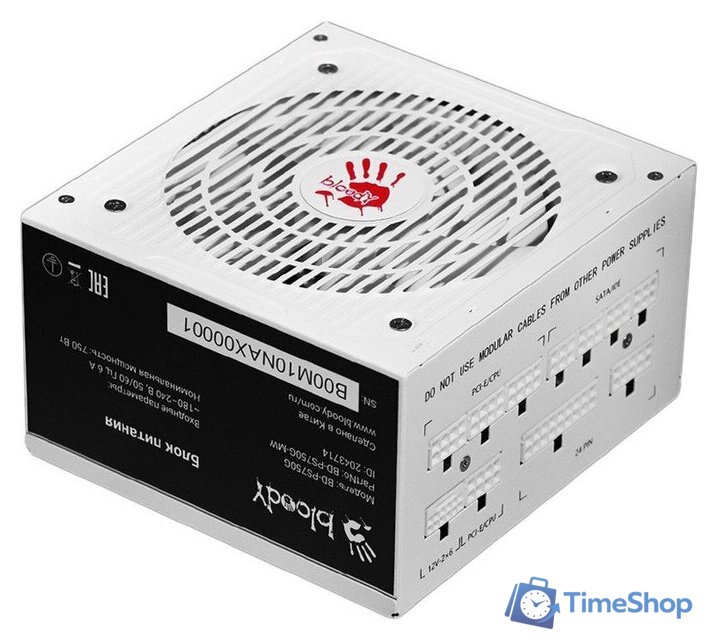 Блок питания A4Tech Bloody BD-PS750G-MW - Изображение №1 — Интернет-магазин Time-Shop